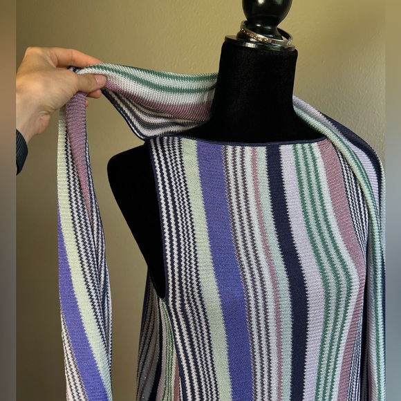 Missoni Women's Multicolor Knit Tank Top Tunic Size 42 - Picture 7 of 10